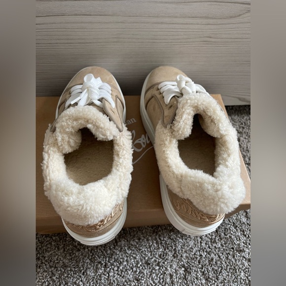 Christian Louboutin Fun Vieirissima Atlas Red Suede - Picture 9 of 14